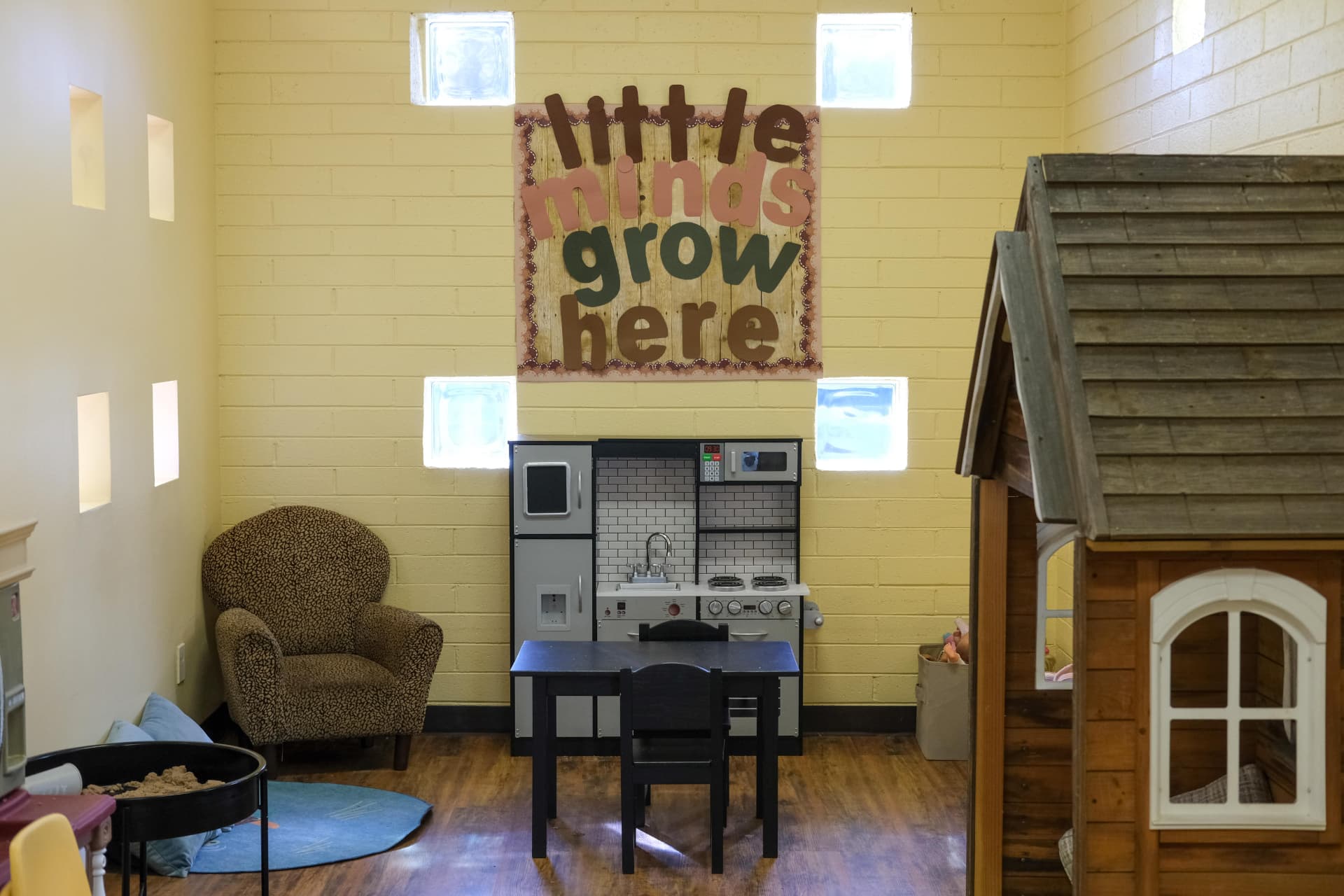 Indoor playroom — little minds grow here